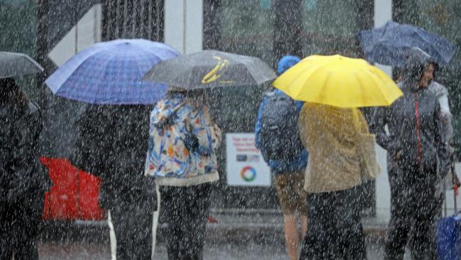 Parts of greater Sydney experienced more than 50mm of rain. Picture: NCA NewsWire / Nicholas Eagar