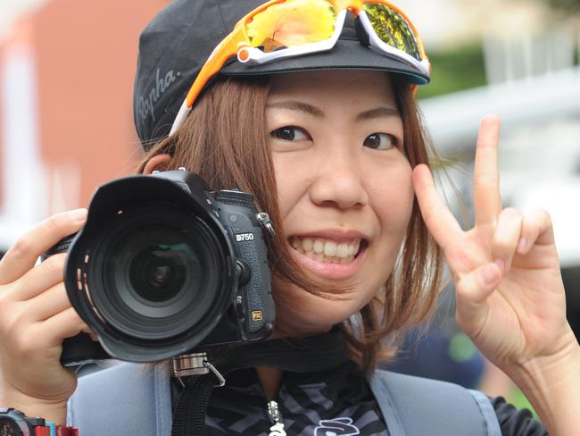 TDU start GLENELG - CAMPBELLTOWN. Kogawa from Japan. Pic: Tricia Watkinson