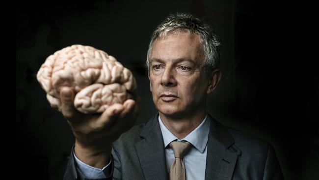 Queensland Brain Institute’s Professor Juergen Goetz. Picture: Justine Walpole