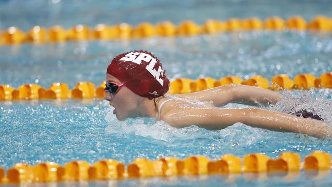 The QGSSA swimming championships at the Sleeman Sports Complex, Brisbane 28th February 2024.  (Image/Josh Woning)