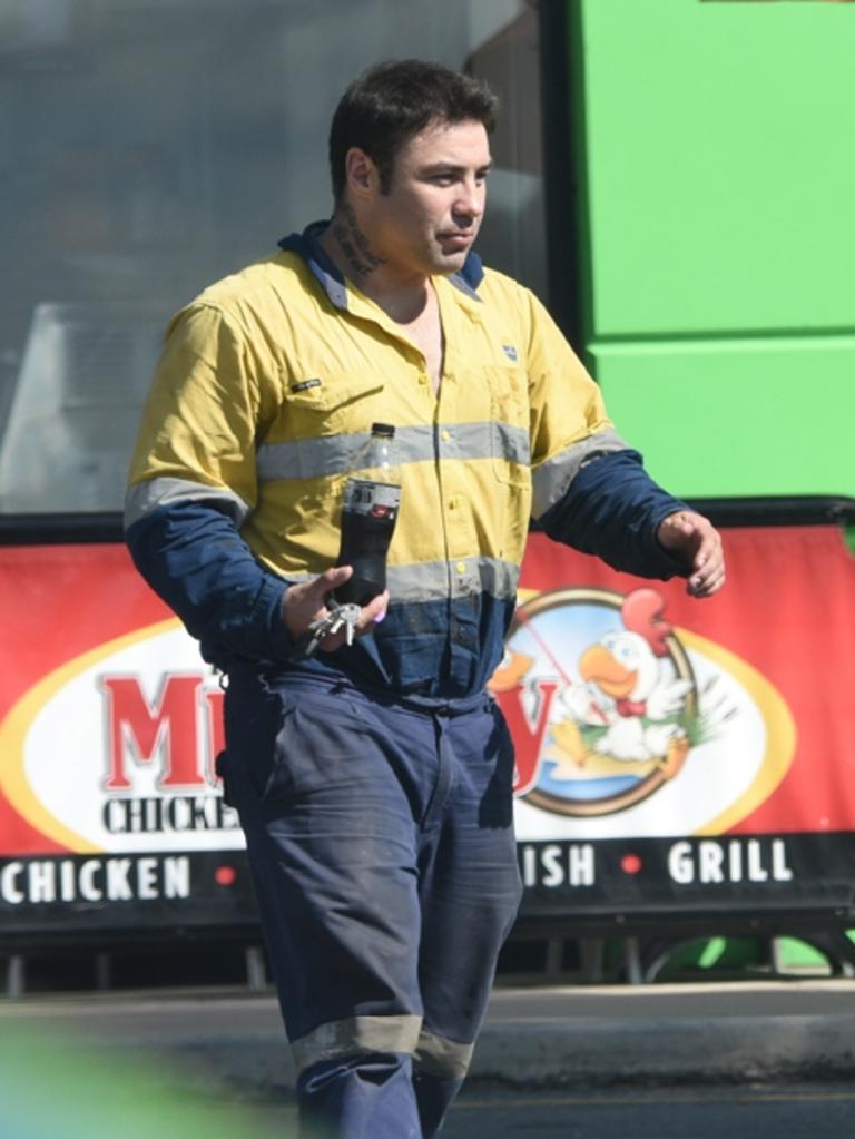 Police surveillance photo of Aidan Scott Hickey Nelso. Picture: Australian Federal Police