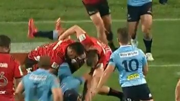 Contentious ref decisions Waratahs v Crusaders