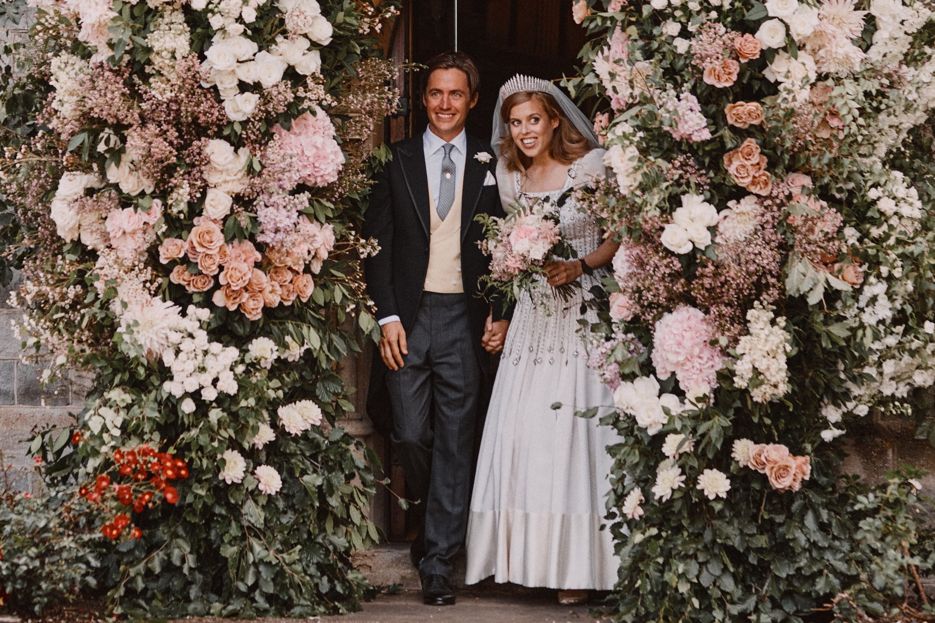 Princess Beatrice has released her wedding portraits and she