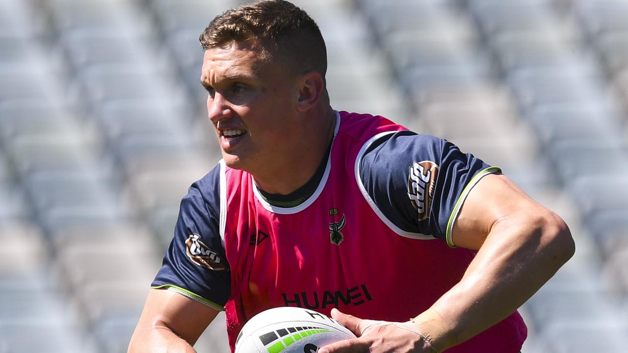 Jack Wighton of the Raiders has been taking kicking lessons from a local Australian football legend.