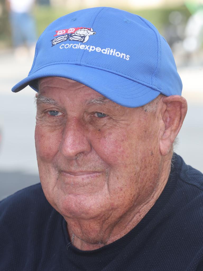 Moncrieff voter Dennis O'Brien said he wanted to see more policy from the coalition. Picture: Glenn Hampson.