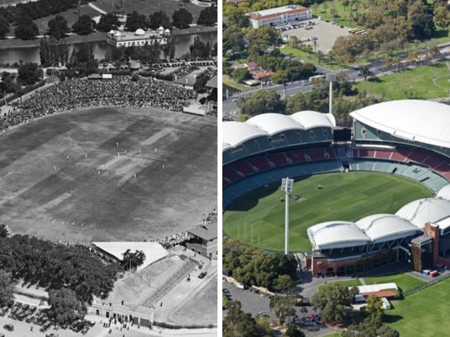 SA from the skies, 100 years apart