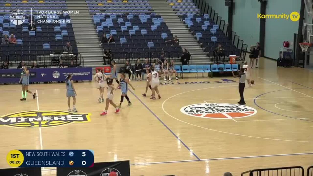 Replay: New South Wales v Queensland (IB Women) - 2025 Basketball Australia U20's & Ivor Burge National Championships Day 3