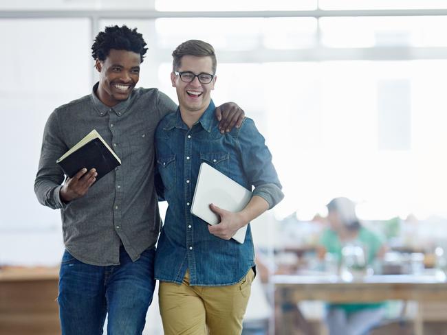 Start the conversation and listen to your colleague without judgment. Picture: iStock