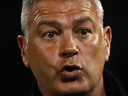 SYDNEY, AUSTRALIA - AUGUST 19: Western United coach Mark Rudan is seen during the round 27 A-League match between Western United and Melbourne City at Netstrata Jubilee Stadium on August 19, 2020 in Sydney, Australia. (Photo by Ryan Pierse/Getty Images)