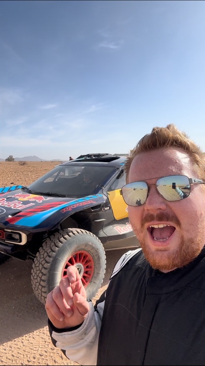 Riding in Ford's 'F1 on dirt' Raptor