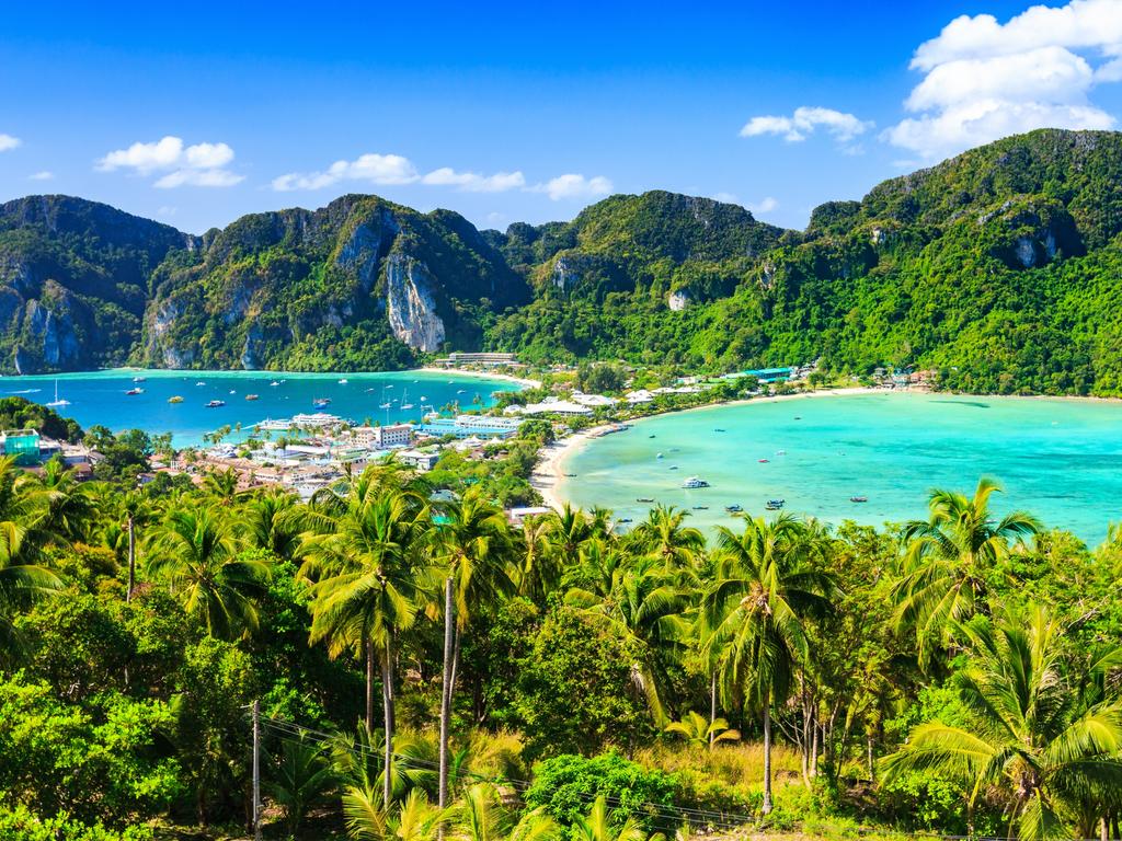 The mum had even forked out for a day trip to Thailand’s Phi Phi islands for the family.