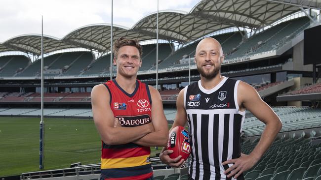 Hamish Latchford (left) has starred for MinMan in yet another NEFL season. Picture: Mark Brake