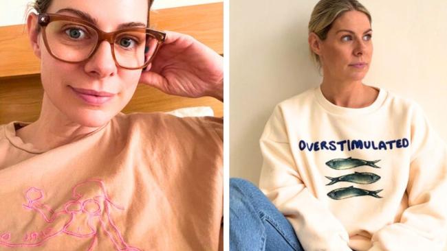 Comfy clothes that reflect how you feel are also a winner. Image: Angus the Label