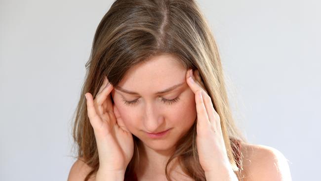 No, a migraine is not the same as a headache. Picture: Renae Droop/News Corp Australia