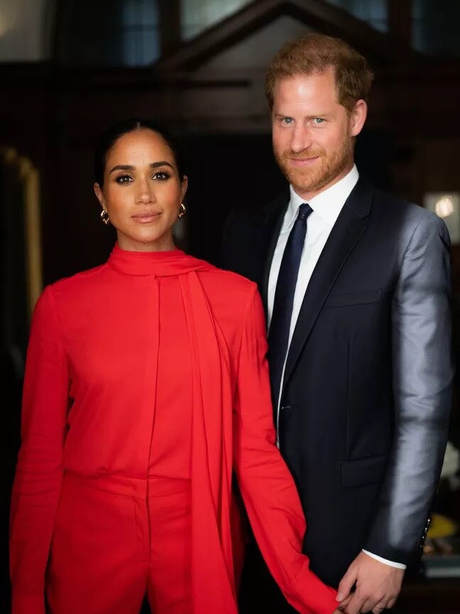 Meghan Markle and Prince Harry during a UK 2022 trip. Picture: Misan Harriman