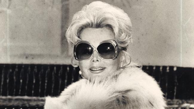 Multiple married Hungarian beauty Zsa Zsa Gabor  was famous 