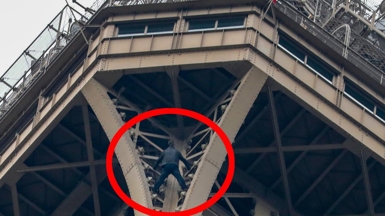 Eiffel Tower closed down after intruder tries to climb up