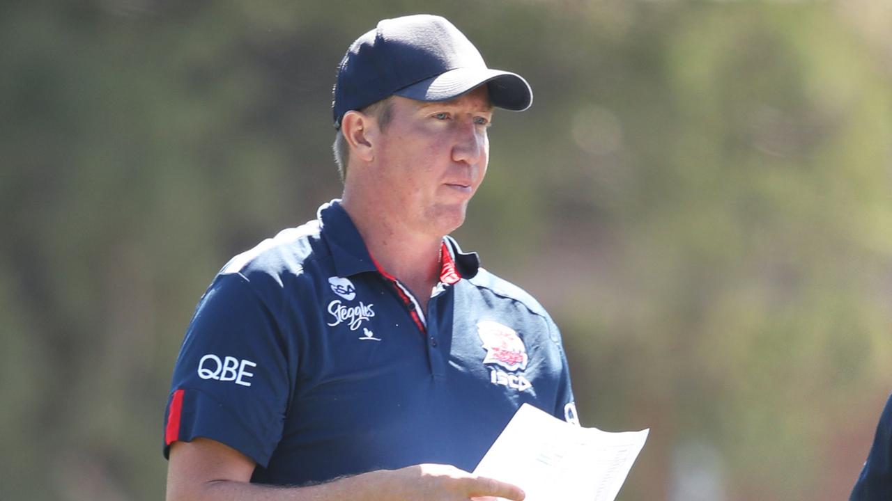 Roosters coach Trent Robinson. Picture. Phil Hillyard