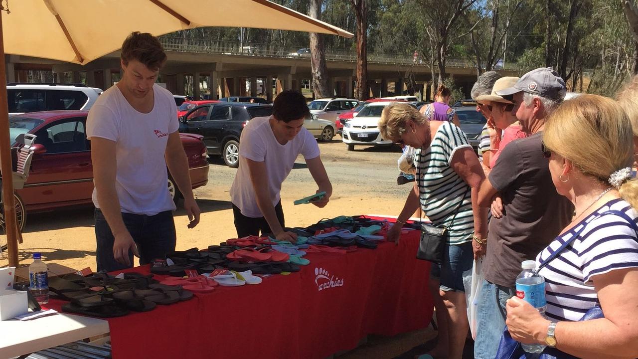 Archies Thongs are Selling Themselves in Melbourne