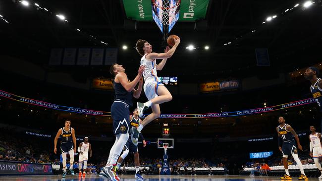 Giddey continues to impress at NBA level. Picture: Zach Beeker / NBAE via Getty Images