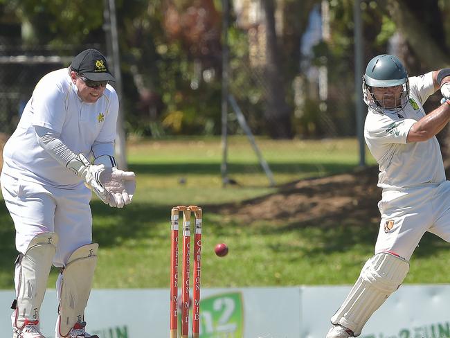 Calkin in action against Nightcliff in 2016. Picture: Katrina Bridgeford.