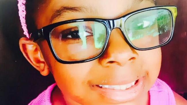 Alleged murder victim seven-year-old Sanaa Cunningham. Photo: GoFundMe