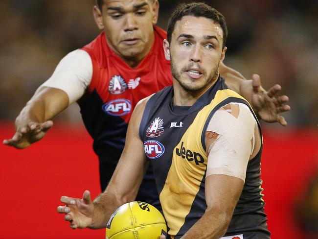 Is it time the Tigers consider trading Shane Edwards? Picture: Michael Klein