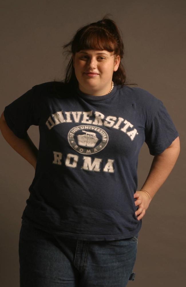 She says she initially put on the weight because she hoped it would make her seem funnier. Picture: Katrina Tepper