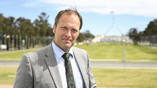 New National Farmers’ Federation president David Jochinke at Old Parliament House in Canberra. Picture: NCA NewsWire / Martin Ollman