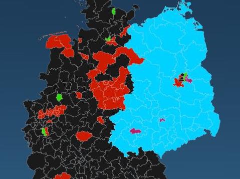 AfD wins big in the former East Germany