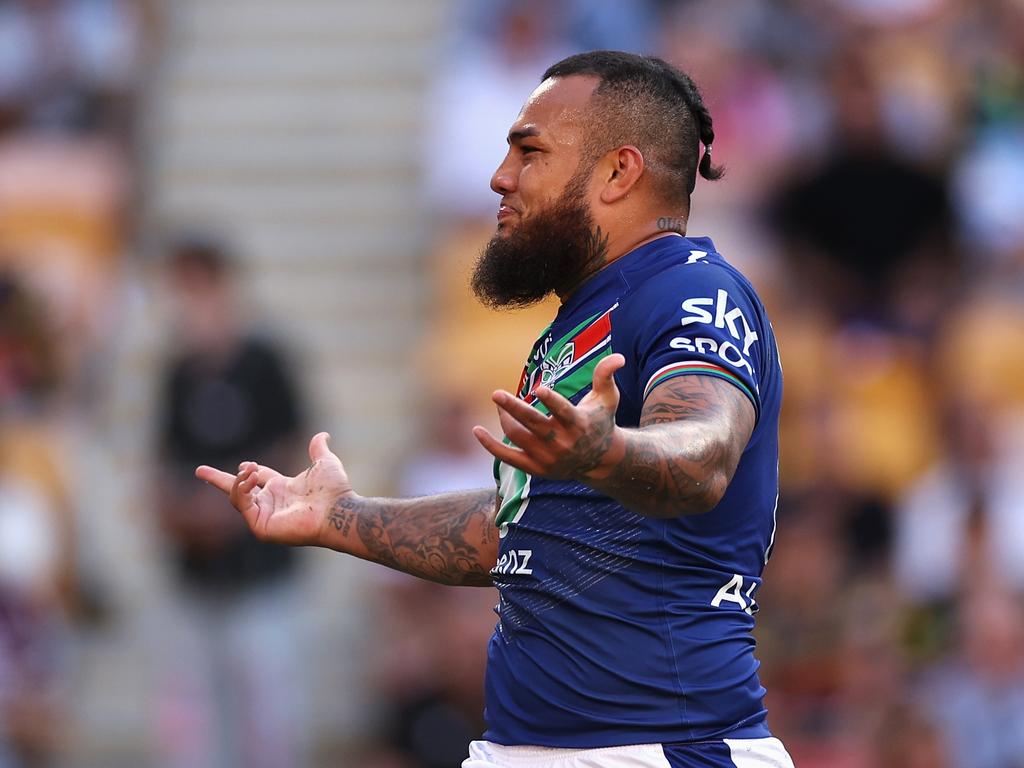 Addin Fonua-Blake’s form in 2023 established him as one of the NRL’s top five props. Picture: Cameron Spencer/Getty Images