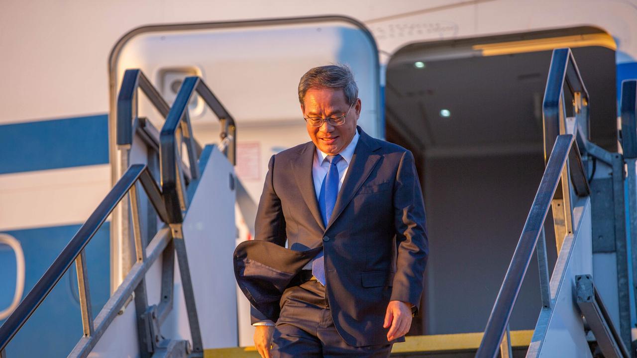 Mr Li will also visit Canberra and Western Australia. Picture: NewsWire / Ben Clark