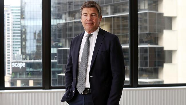 Bank of Queensland boss Patrick Allaway. Picture: Jane Dempster