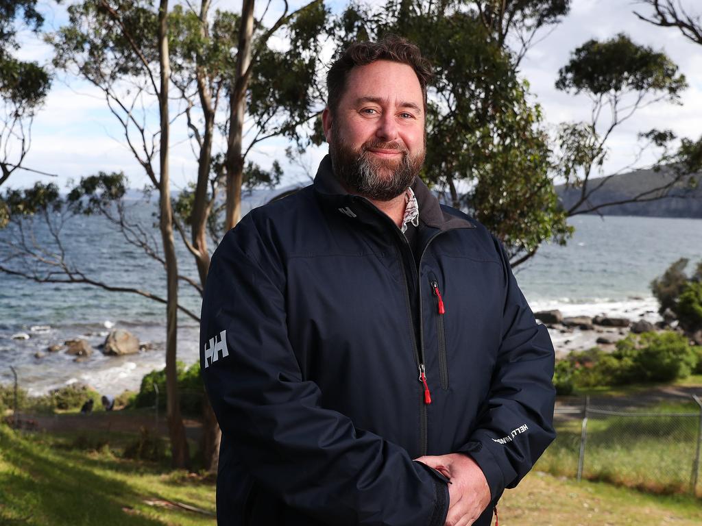 Associate Professor Sean Tracey centre head for fisheries and aquaculture at IMAS. IMAS Taroona site is set for redevelopment. Picture: Nikki Davis-Jones