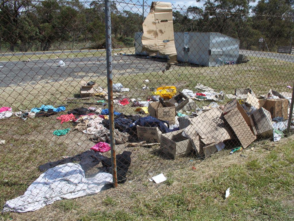 THOUGHTLESS: Thulimbah tip was the latest scene of illegal dumping. Photo Ewan Leighton / Stanthorpe Border Post