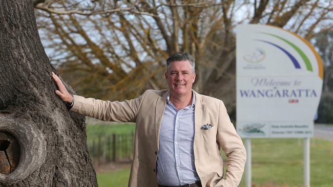 Wangaratta mayor Dean Rees. Picture Yuri Kouzmin