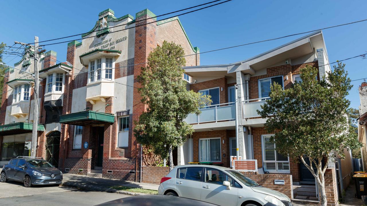 The Dulwich Hill townhouse previously owned by the Prime Minister. Picture: NewsWire / Max Mason-Hubers