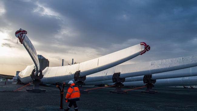 The International Energy Agency said investment in renewables rose 12 per cent to $US1.3 trillion last year. Picture: Bloomberg