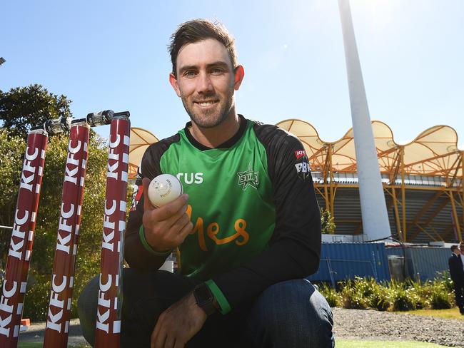 Glenn Maxwell and the Melbourne Stars are also taking a game to Metricon. Picture: AAP