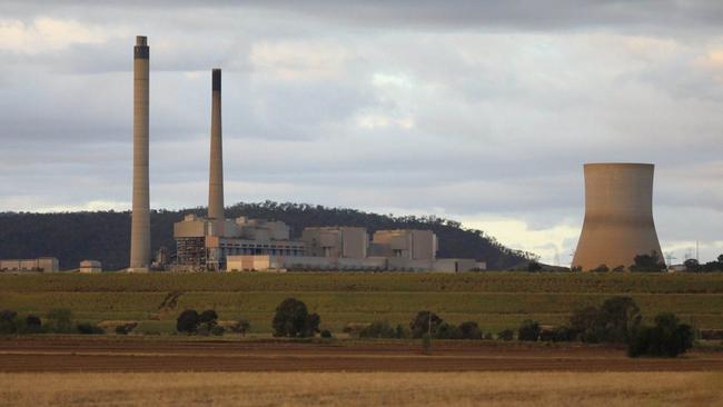 Callide Power Station on Wednesday a day after the fire. Photo - Steve Vit