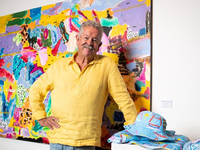 SYDNEY, AUSTRALIA - Daily Telegraph Photos - OCTOBER 22, 2024: Ken Done pictured at his gallery in the Rocks.Picture: Christian Gilles