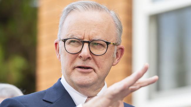 Prime Minister Anthony Albanese has assumed racist or anti-Semitic motives are behind some recent incidents. Picture: NewsWire