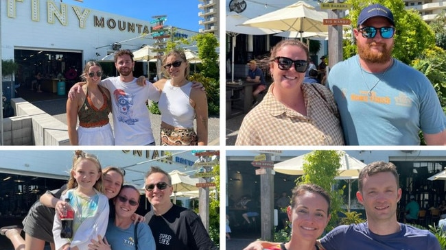 Townsville locals were united in their sadness about Tiny Mountain Brewery closing on Sunday. Picture: Leighton Smith.