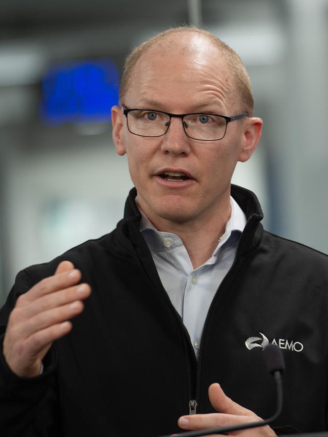 AEMO chief exective Daniel Westerman