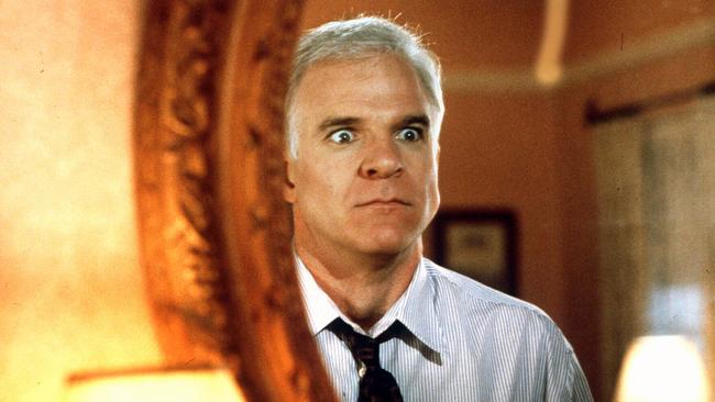 Actor Steve Martin in scene from film "Father Of The Bride 2 (II)".