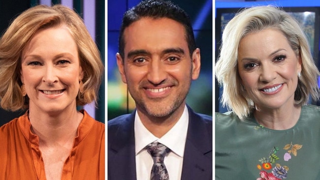 Presenters who will be on the federal election coverage.