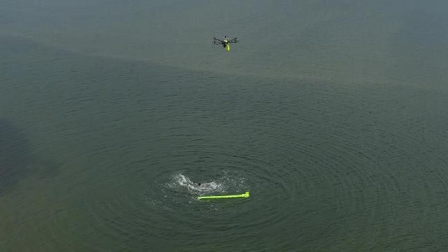 5G drone rescue on the Gold Coast