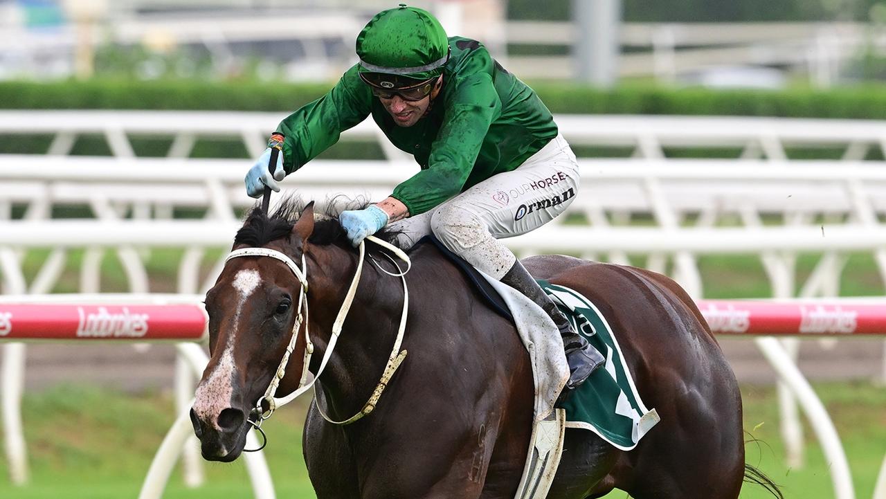 Far Too Easy, pictured winning the Listed Lough Neagh Stakes, is headed for the paddock. Picture: Grant Peters / Trackside Photography