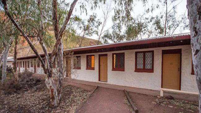 Glen Helen Lodge, which is the only accommodation in West MacDonnell Ranges National Park, will reopen on August 16. Pictures: Glen Helen Lodge Facebook