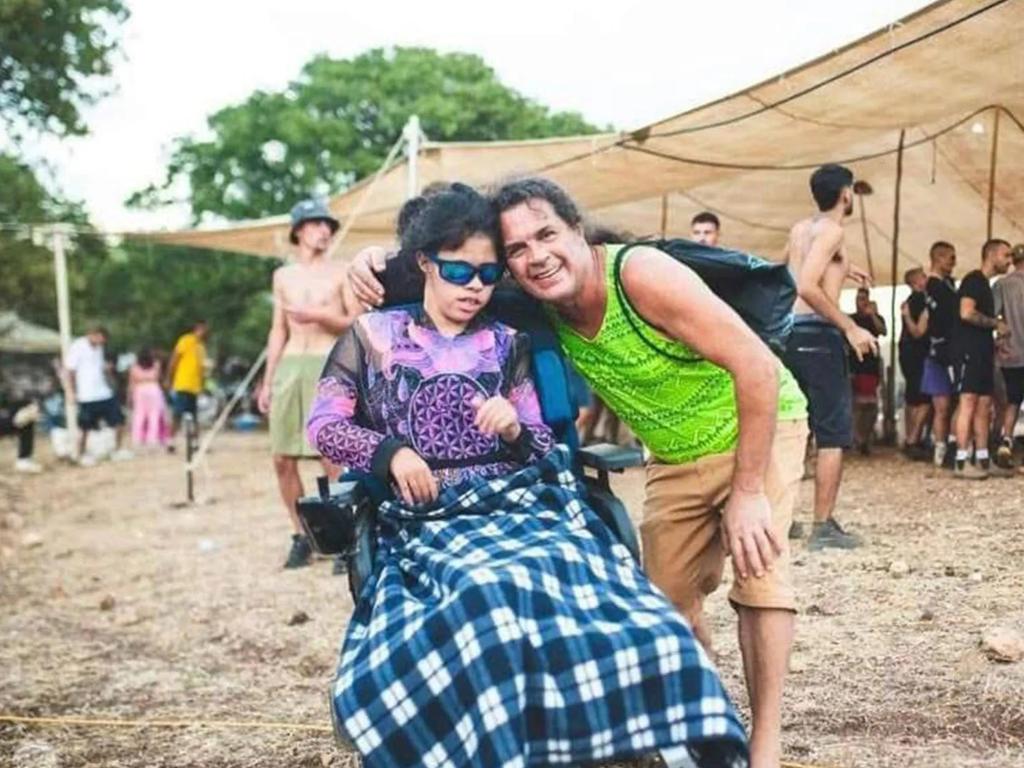 Erick Peretz would take his daughter Ruth to music festivals every year. Picture: Supplied